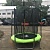 Батут DFC Jump 6ft c сеткой, apple green (183 см)